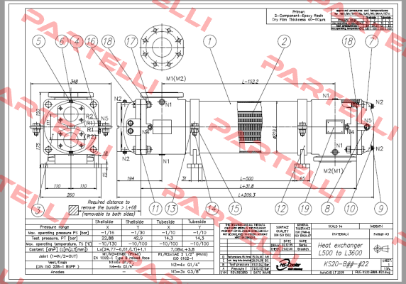KS20-BCN-420 L1700 HS Cooler