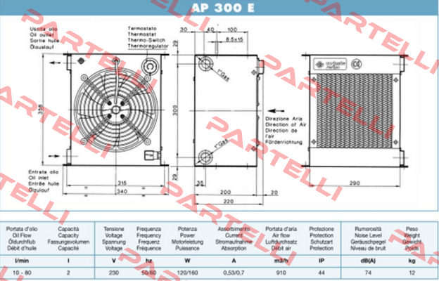 AP/APL 300 E 12/24V Sesino
