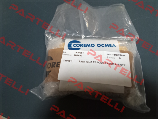 Z50021 Coremo Ocmea S.p.A.