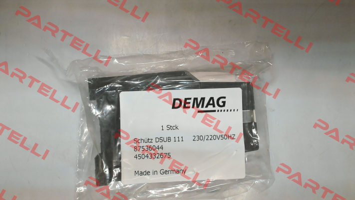 DSUB-111 230220V50 Demag