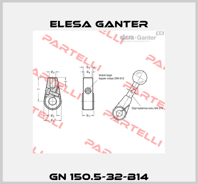 GN 150.5-32-B14 Elesa Ganter