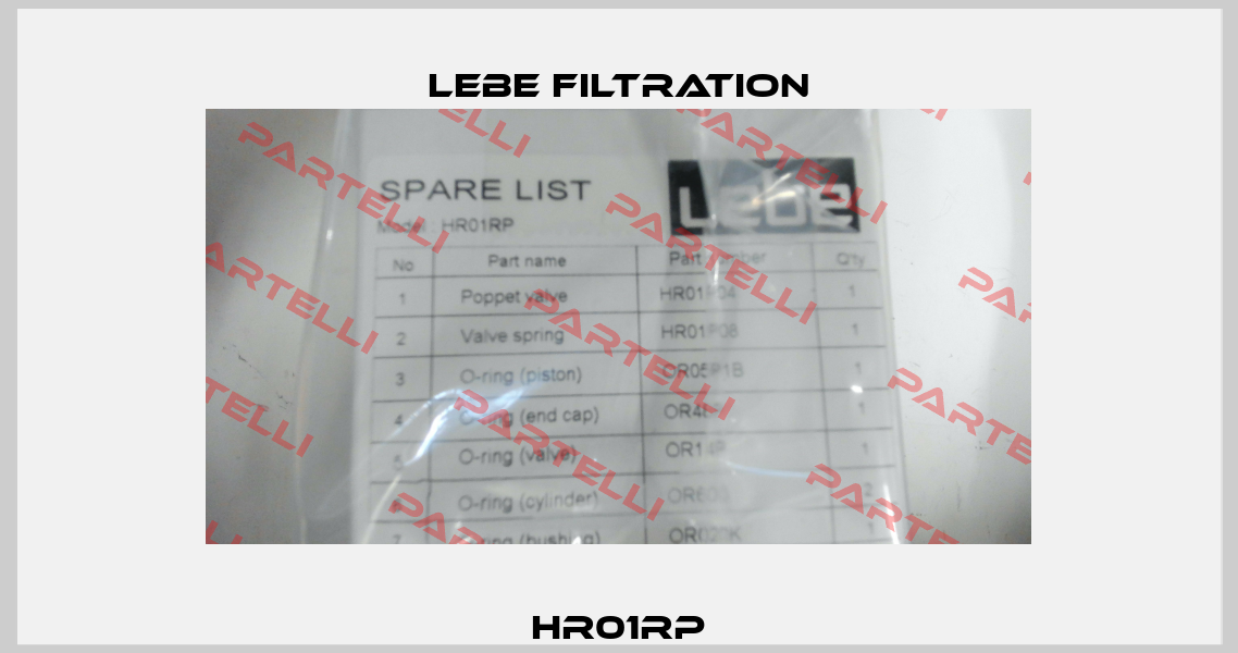 HR01RP Lebe Filtration