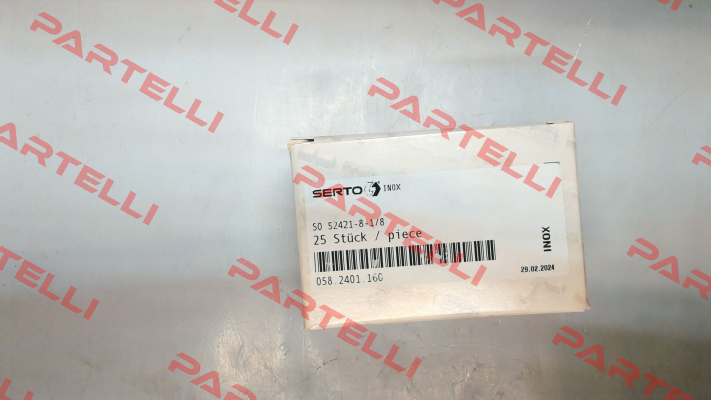 P/N: 058.2401.160, Type: SO 52421-8-1/8 Serto