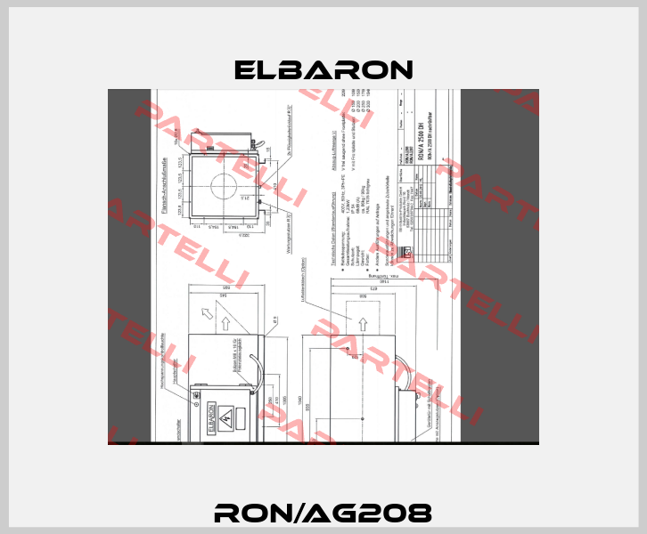  RON/AG208  Elbaron