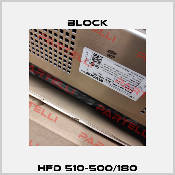 HFD 510-500/180 Block