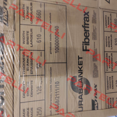 Durablanket S 50 x 610 x 3660 Fiberfrax