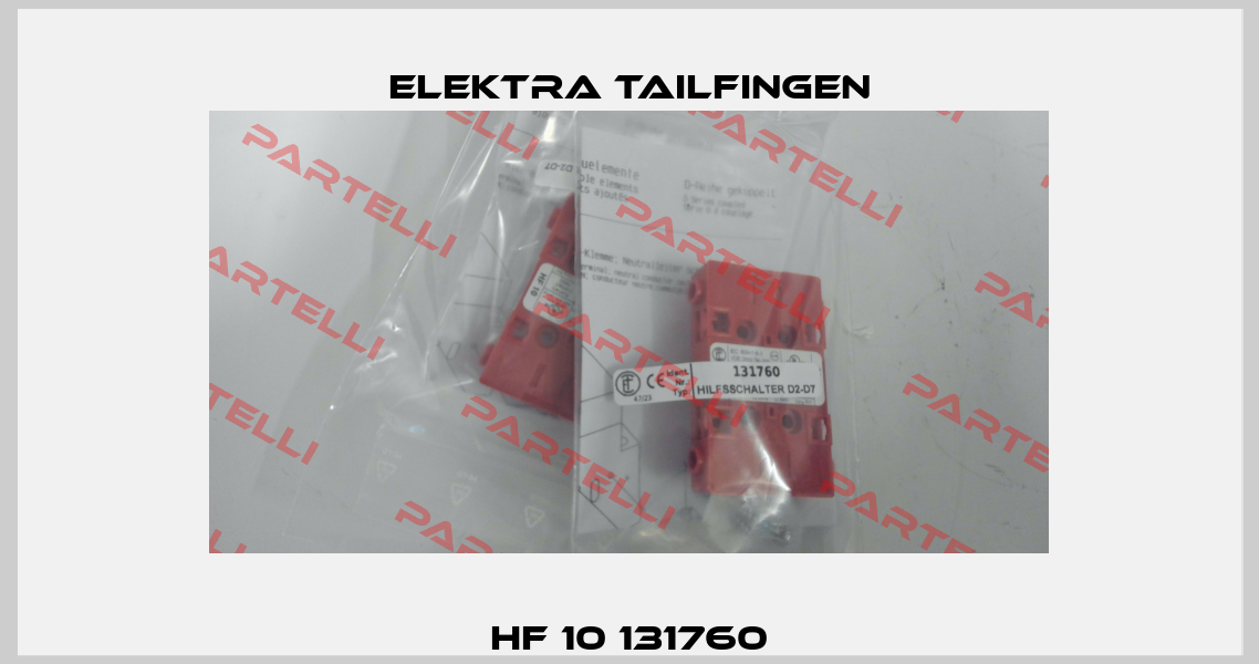 HF 10 131760 Elektra Tailfingen