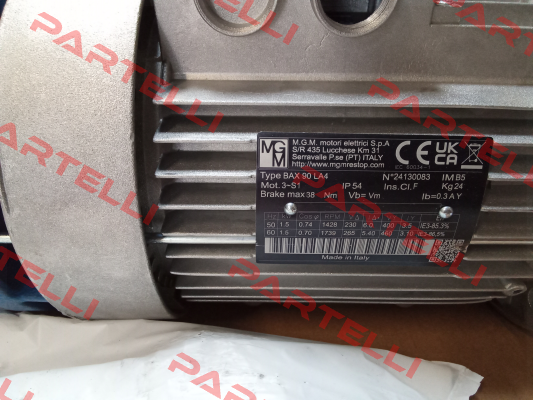 BAX 90 LA4 kw 1.5 (B5) M.G.M MOTORI