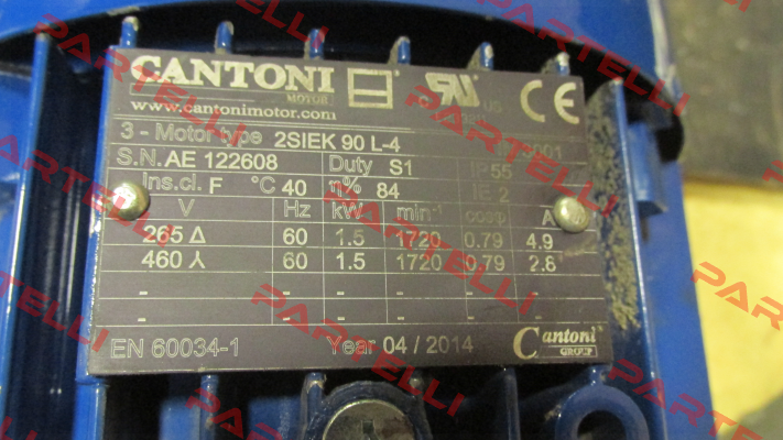 2SIEK 90L-4  Cantoni