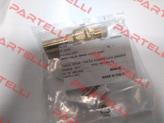 016333053 Nuova General Instruments