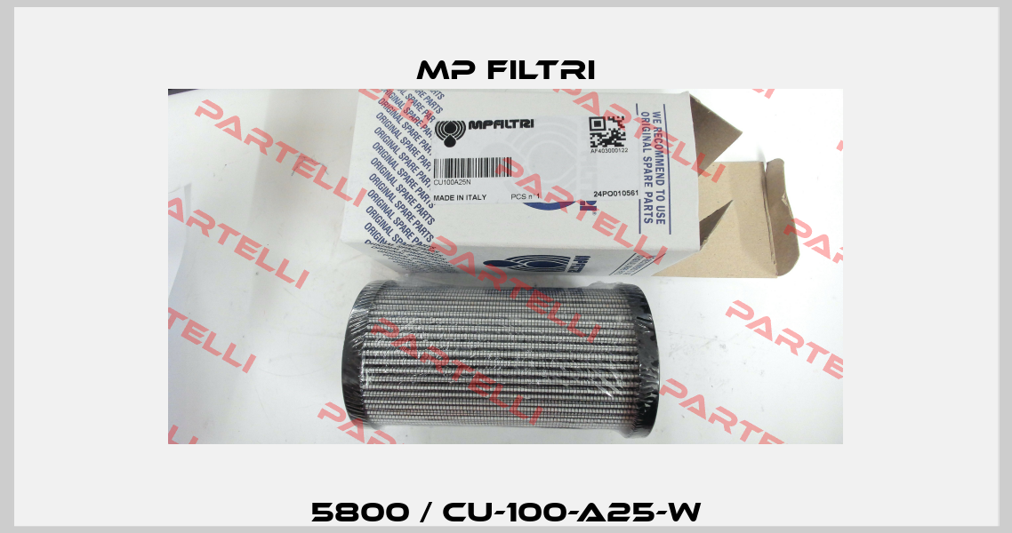 5800 / CU-100-A25-W MP Filtri