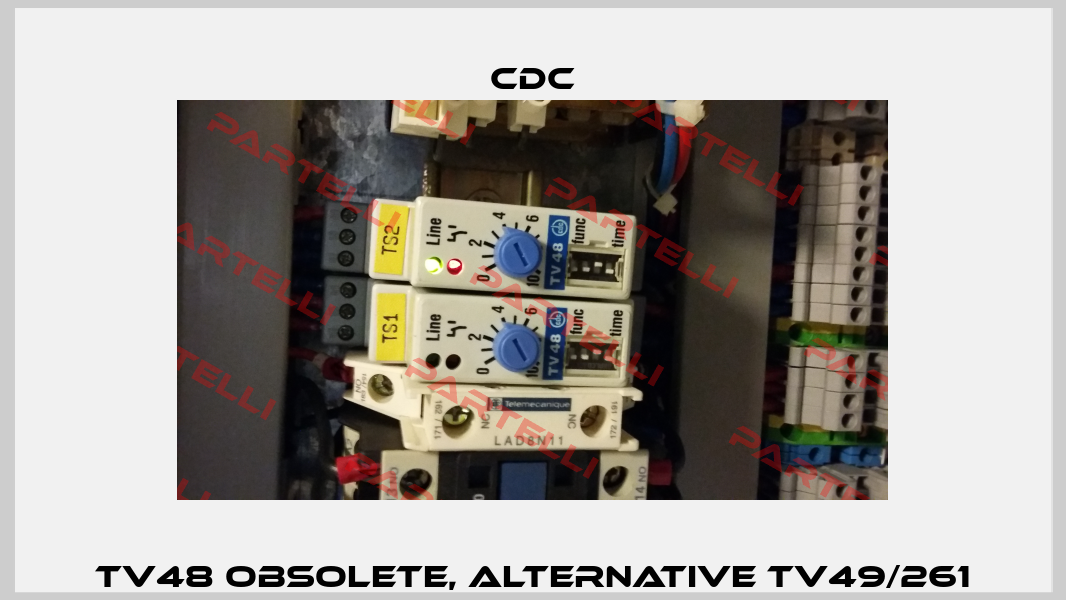TV48 obsolete, alternative TV49/261 CDC