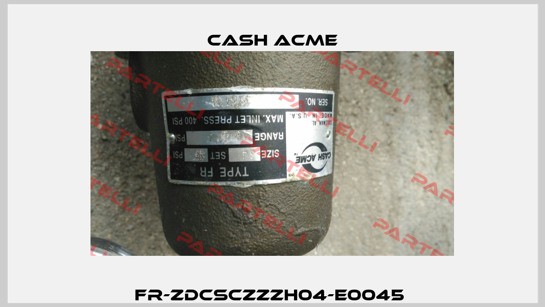 FR-ZDCSCZZZH04-E0045  Cash Acme