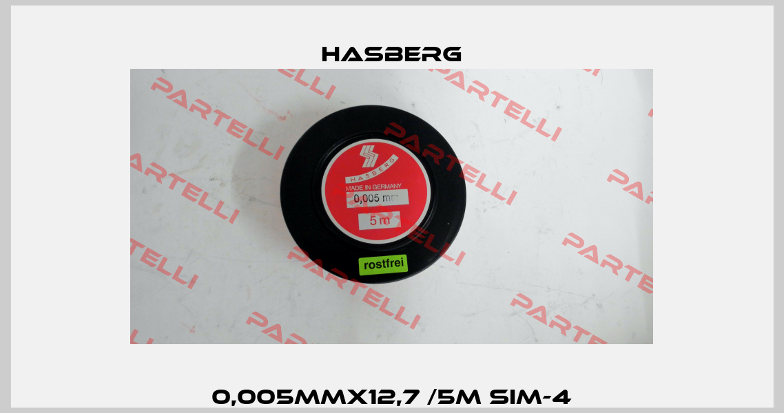 0,005MMX12,7 /5M SIM-4 Hasberg
