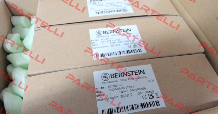 P/N: 6012861137, Type: SRO-M78-20-VT30-1 Bernstein