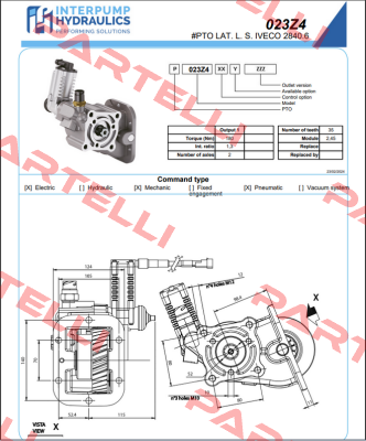 P023Z4EA400201 Interpump