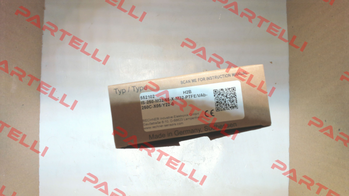 p/n: 552102, Type: IS-250-M32/65-X-M32-PTFE/VAb-250C-X05/Y22-0 Rechner