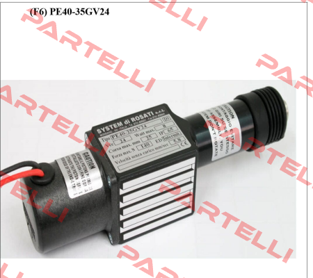 PE40-25GV24 System di Rosati