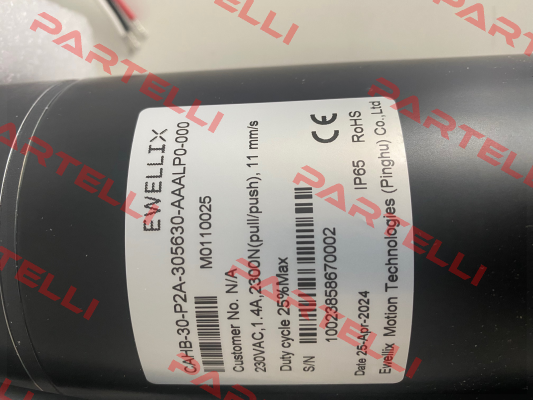CAHB30-P2A-305630-AAALPO-000 evellix