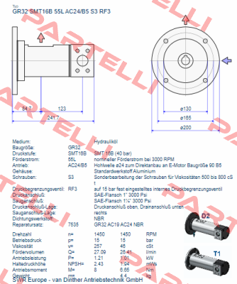 GR32 SMT 16B 55L AC24/B5 S3 RF3 Settima