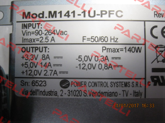 M141-1U-PFC Power Control Systems