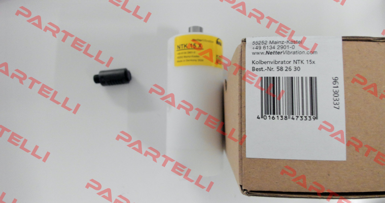 P/N: 03315000, Type: NTK 15 X NetterVibration