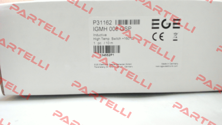 P31162/10 / IGMH 008 GSP/10 Ege