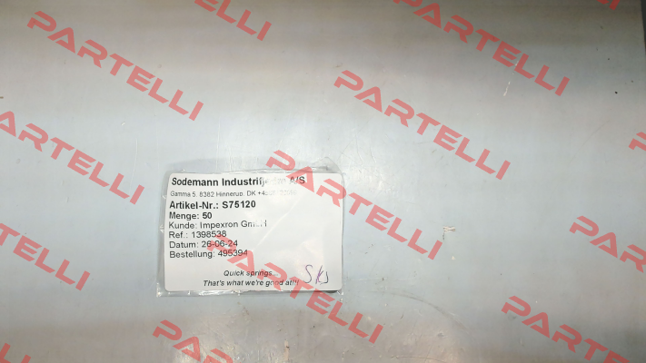 S75120 Sodemann