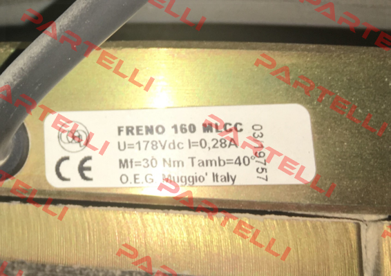 160 MLCC  Freno