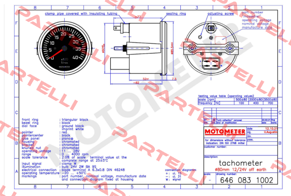 6460831002 Motometer