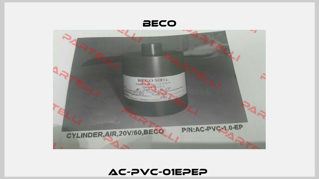 AC-PVC-01EPEP  Beco