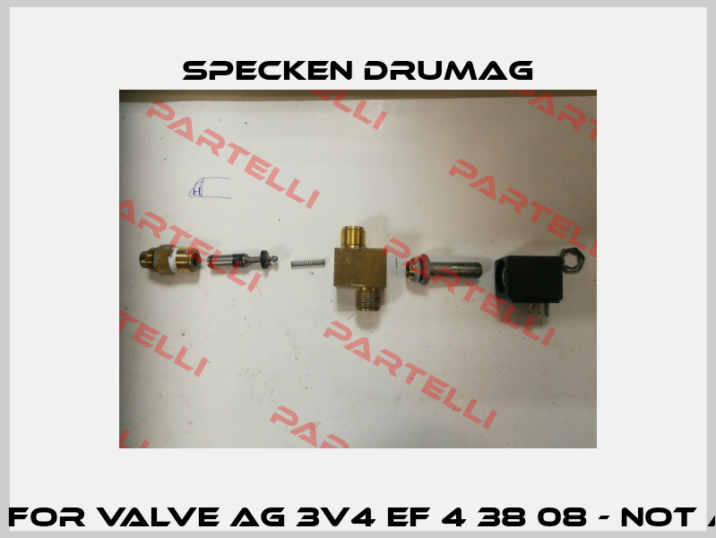 repair kit for valve AG 3V4 EF 4 38 08 - not available  Specken Drumag
