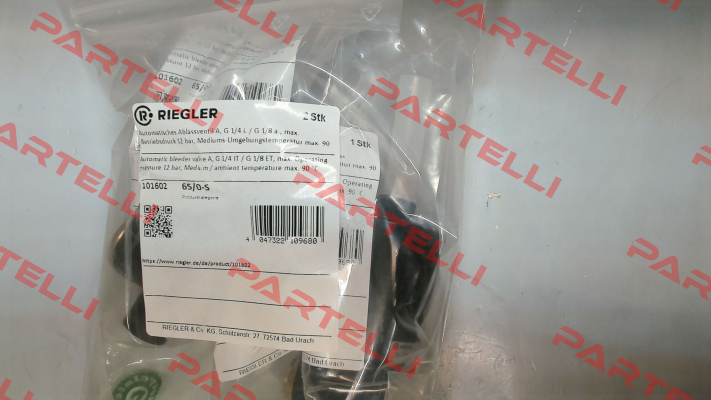 101602 / 65/0-S Riegler