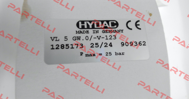 1285173 / VL 5 GW.0/-V-123 Hydac