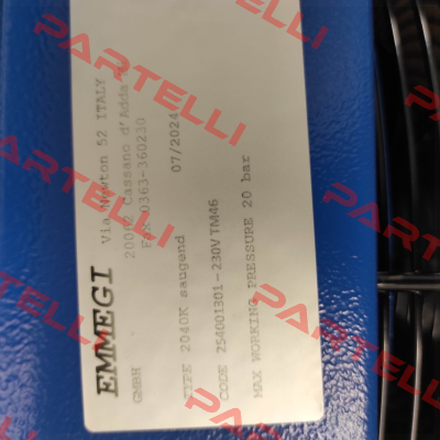 254001301 Emmegi