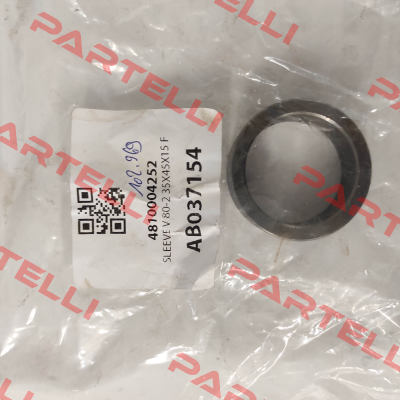 Sleeve old  code 4810004259/ new code 481004252 Varisco pumps