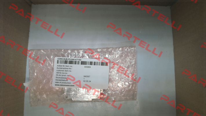 005869 / Pt1000 / KTY 84-130 Reissmann