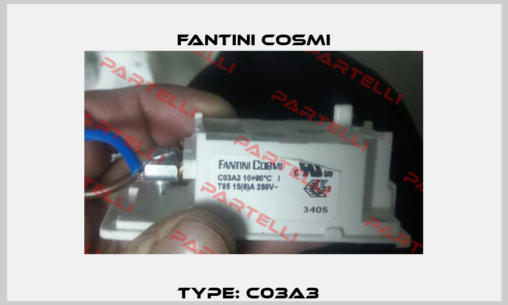 Type: C03A3   Fantini Cosmi