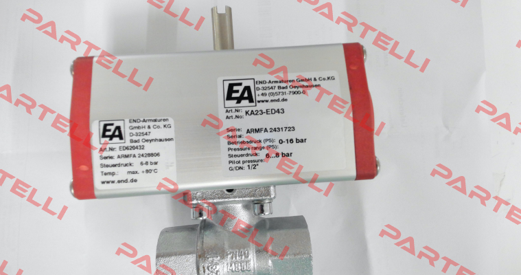 KA23-ED43 End Armaturen