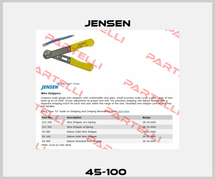 45-100  Jensen