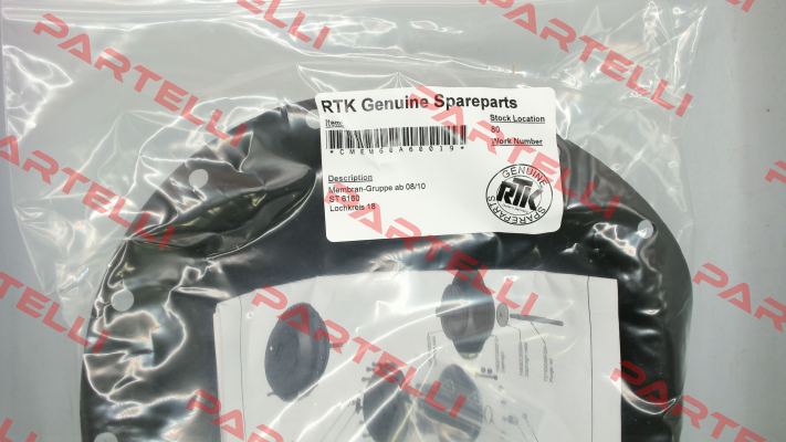 sparepart for 17082089/010 PV6311 DN40 PN40 + ST6160.A6 RTK Regeltechnik