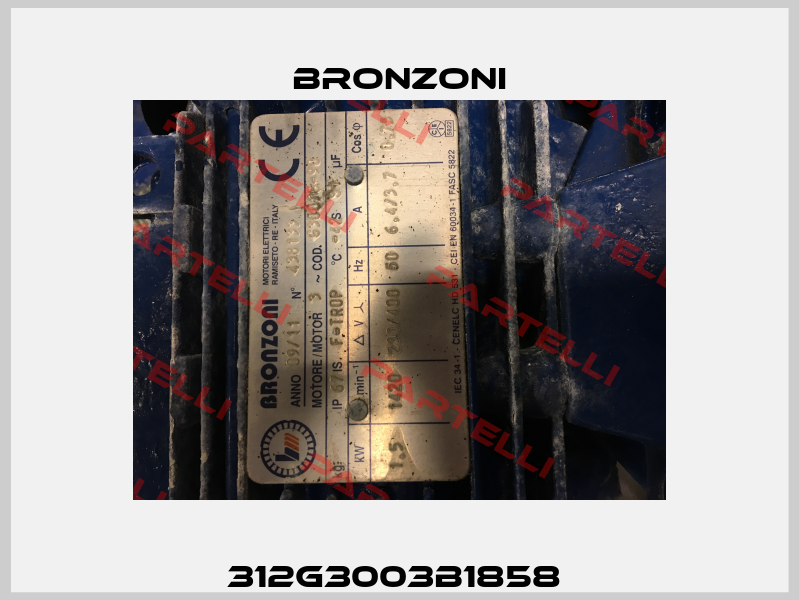 312G3003B1858  Bronzoni