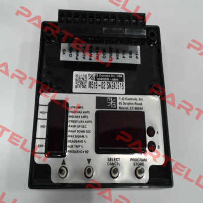 M519-02 P-Q Controls