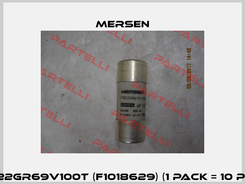 FR22GR69V100T (F1018629) (1 Pack = 10 pcs) Mersen