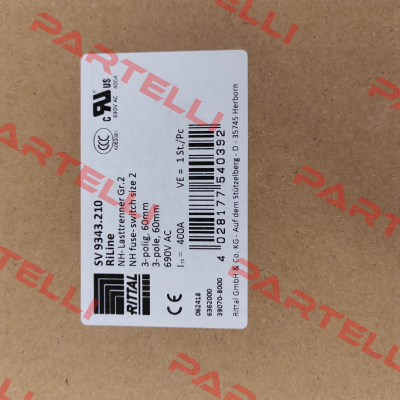 SV 9343.210 Rittal