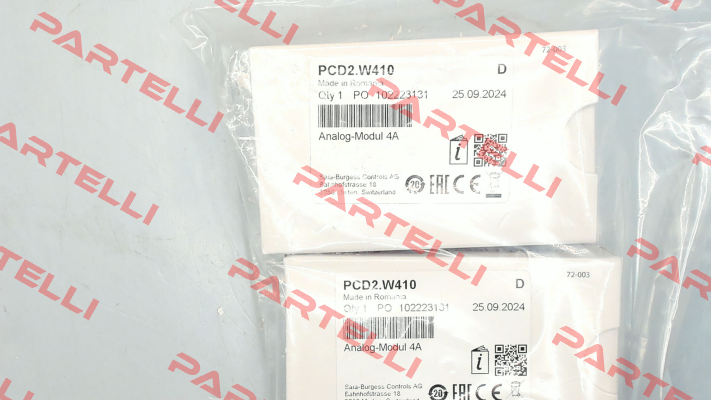 PCD2.W410 PN 9600470 Saia-Burgess