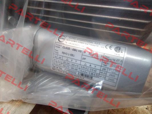 CL 420 HS  kW2,2 MAPRO International