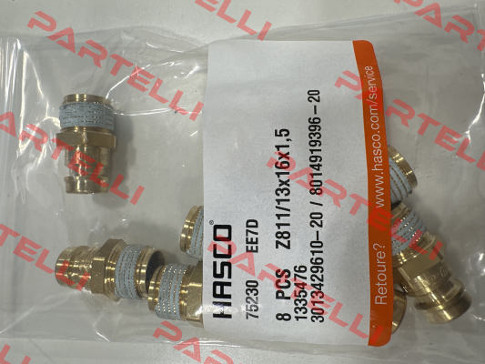 Z811 13x16x1,5 Hasco