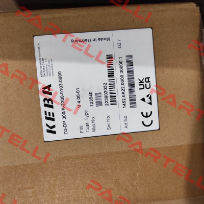 D3-DP-300/A-2200-0100-0000 Keba
