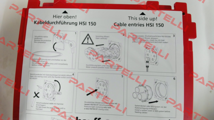 HSI150 1x1 K/100 (3030303428) HAUFF-TECHNIK